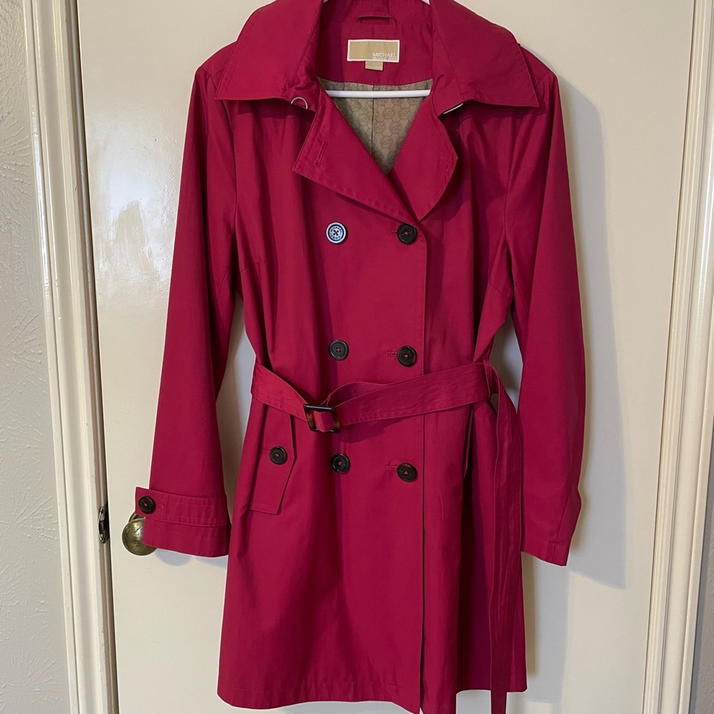 Michael by Michael Kors Rain/Trench Jacket
